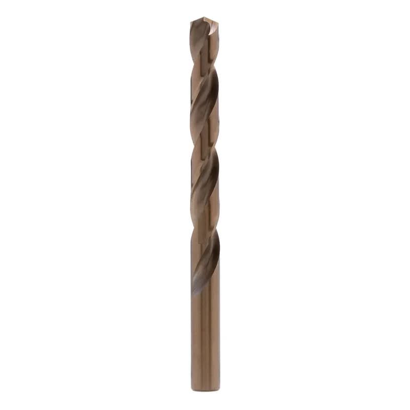 Heavy Duty Split Point Drill, 1/2 in., 135 DEG tip angle, 6 in. overall length, Cobalt Steel, Yellow finish