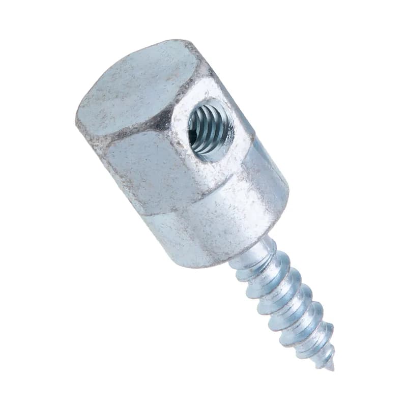 1/4 x 1 Horizontal Wood Rod Hanger for 1/4-20 Threaded Rod Type 17 Point - Use PFMD2201150 Driver