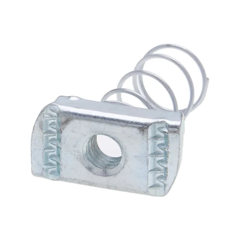 1/2-13 Spring Nuts Steel Zinc USA Made