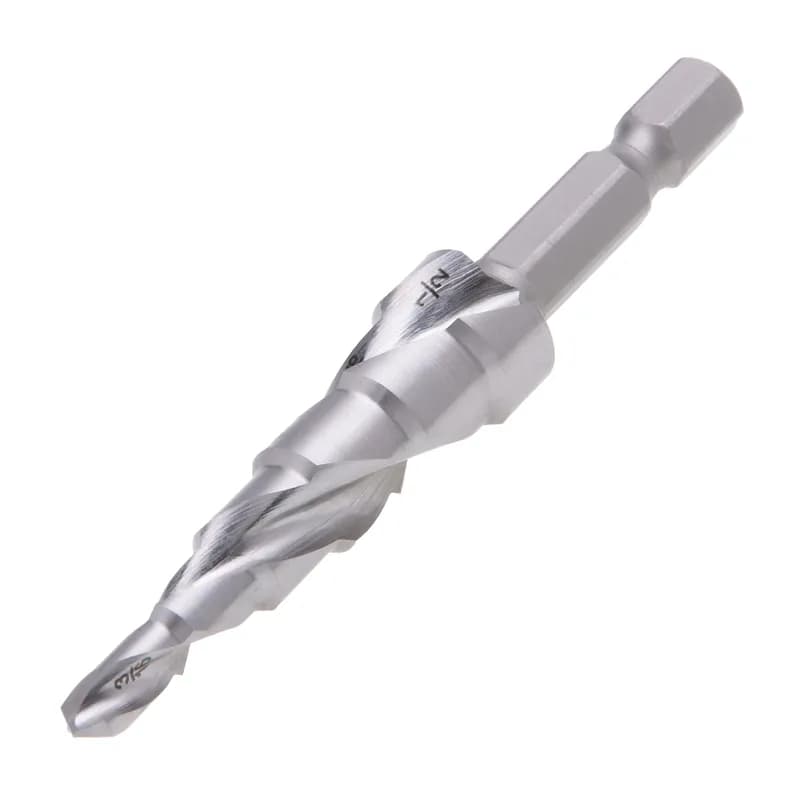 NSI Industries SD631612 - Step Drill, Carbon Steel M2 High Multi Step (6) 3/16" thru 1/2"