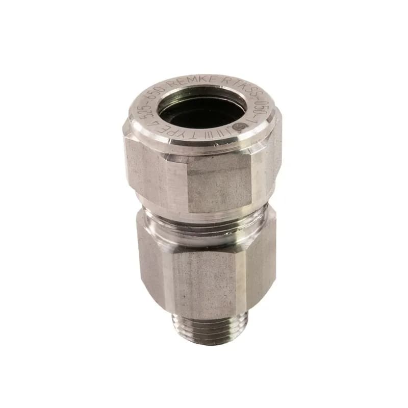 NSI Industries RTK-075-6 - MC Cable Connector, alum, 3/4" NPT, range over jacket 1.080 - 1.205, range over armor .970 - 1.125