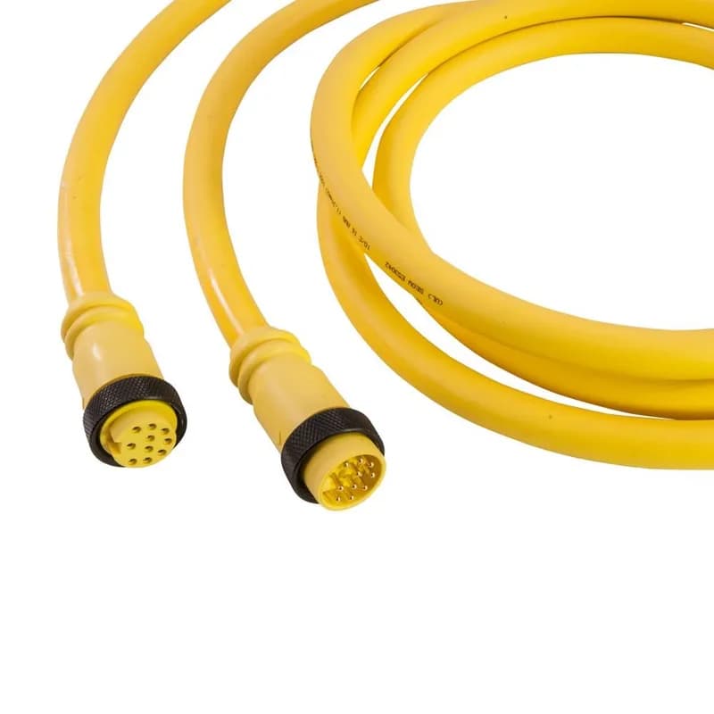 Mini-Link Cable Assembly, PVC, Male/Female, 9 pole, 3', 16 AWG