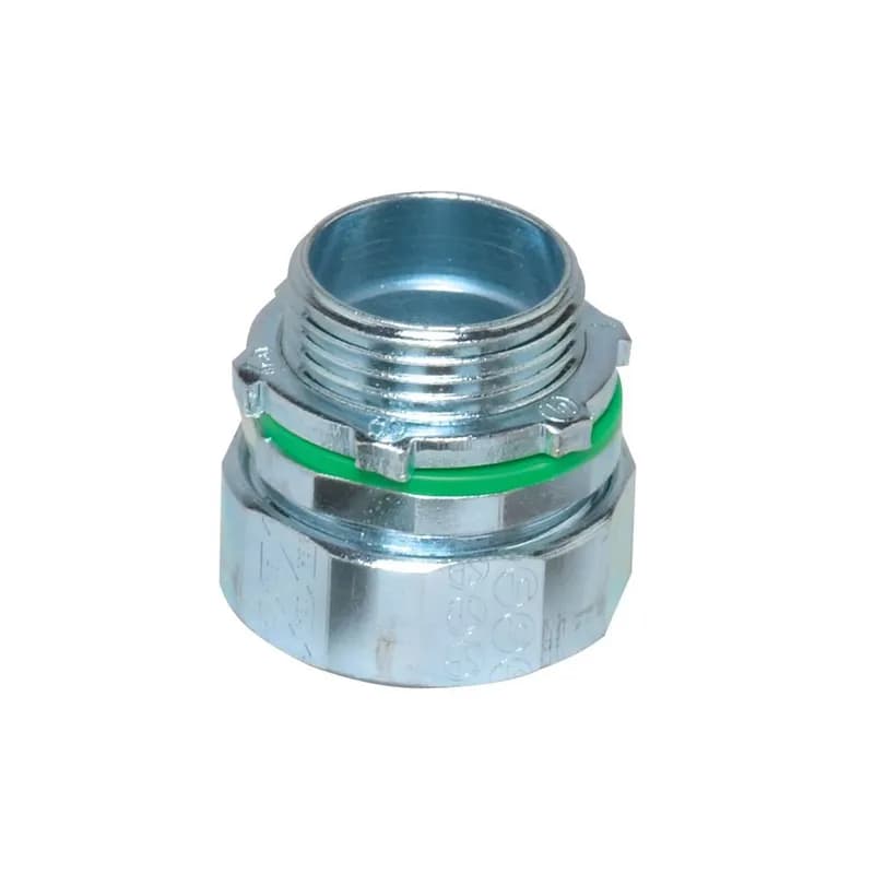 NSI Industries LMM-82 - Liqua-Seal Connector, straight, insulated, 3" NPT, zinc plated steel