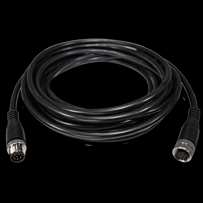 NSI Industries 308K0164J - Single Key (M12) Micro-Link Cable Assembly, PVC, Male ST/Female ST, 8 Pole, 16.4', 24 AWG