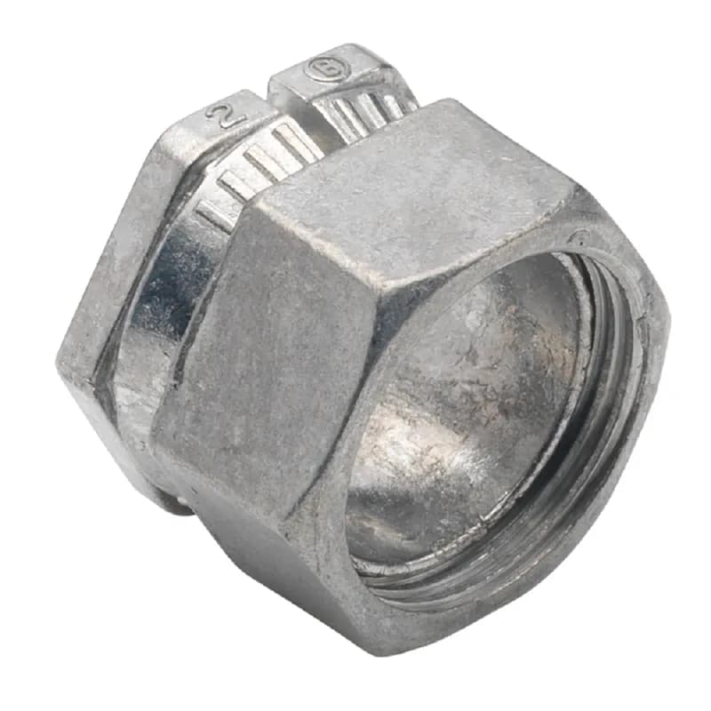NSI Industries 225-DC - Connector, Low Profile Compression, Zinc Die Cast, Size 1/2 Inch