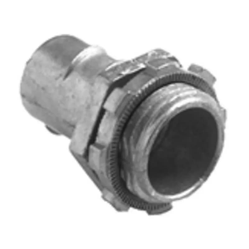 Connector, Screw-In, Zinc Die Cast, Flex Size 2 Inch