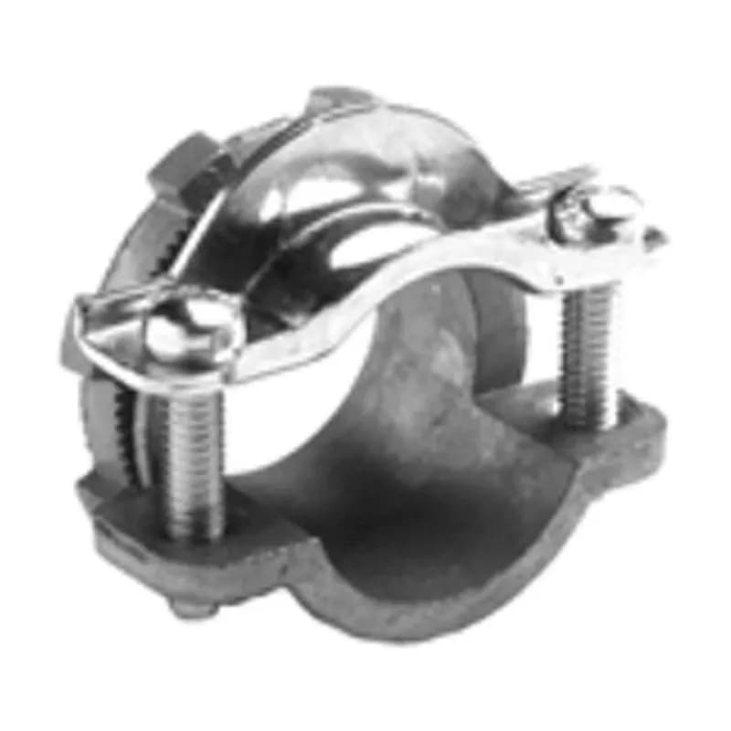 NSi Industries 664-DC2 - Connector, Strap, Two Screw, Zinc Die Cast, Round Cable, Size K.O. 1 1/4 Inch