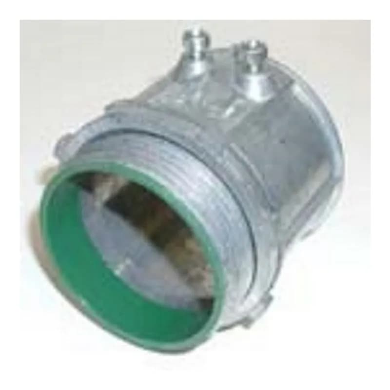 NSi Industries 237-DCI2 - Connector, Set Screw, Zinc Die Cast, Insulated Throat, Size 3 Inch