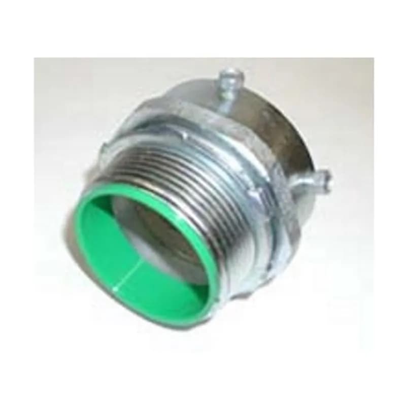 Connector, Set Screw, Made in the USA, Insulated Throat, Size 3 Inch. Rated 105 Degree C
