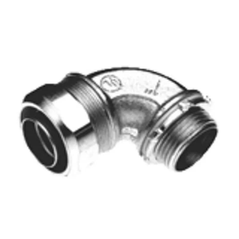 NSI Industries 477-SLTUS - Connector, Liquid Tight, 90 Degree, US Steel, Size 3
