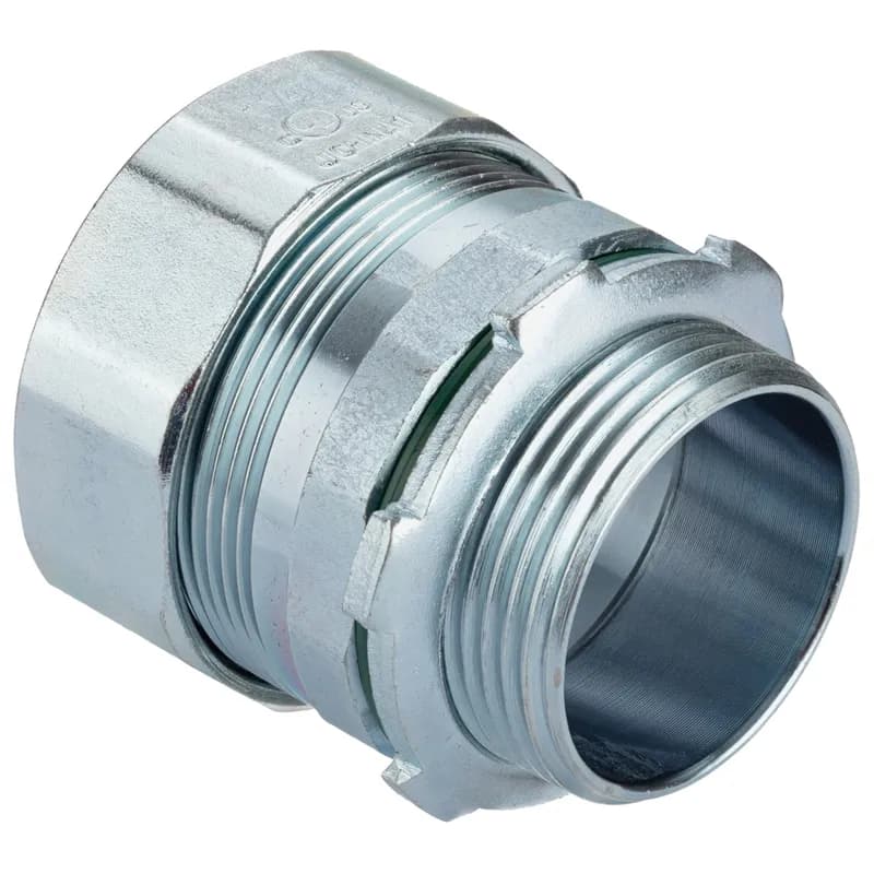1-1/4" Raintight Threadless Rigid Compression Connectors