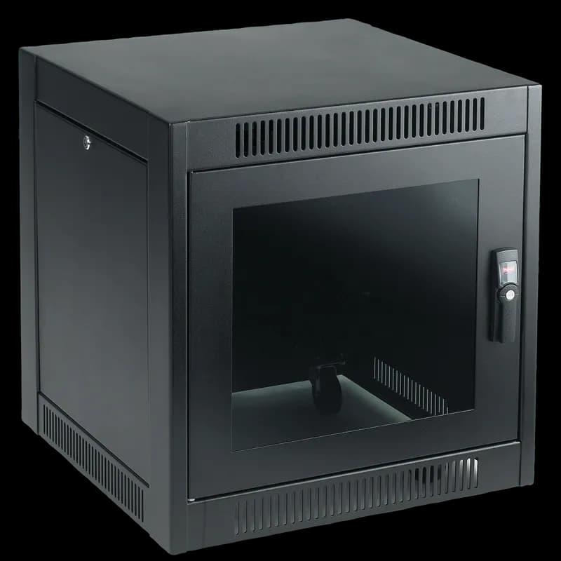 SOHO Cabinet for Small Office and Home Office, 700x600x900mm, Black, Steel
