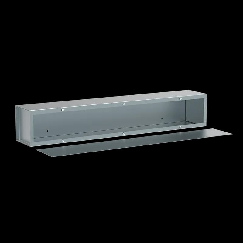 Wiring Trough NEMA Type 1, 6.00x6.00x36.00, Gray, Steel