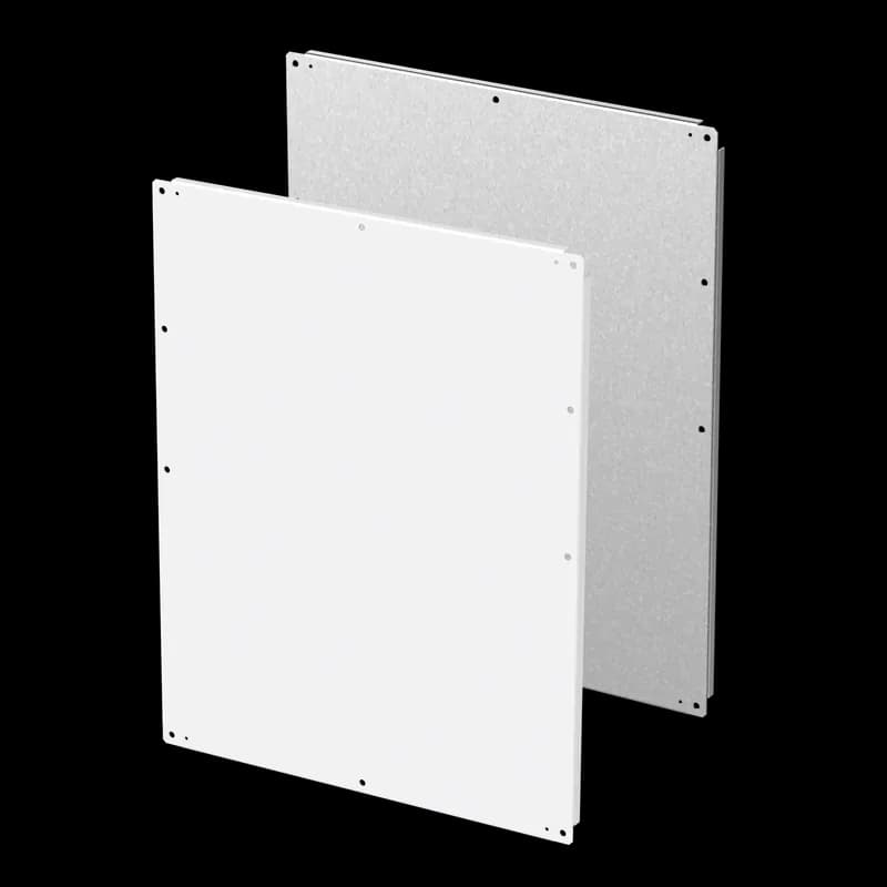 Panel for A26 Low-Profile Type 12 Disconnect Enclosures, 25.88x21.75, White