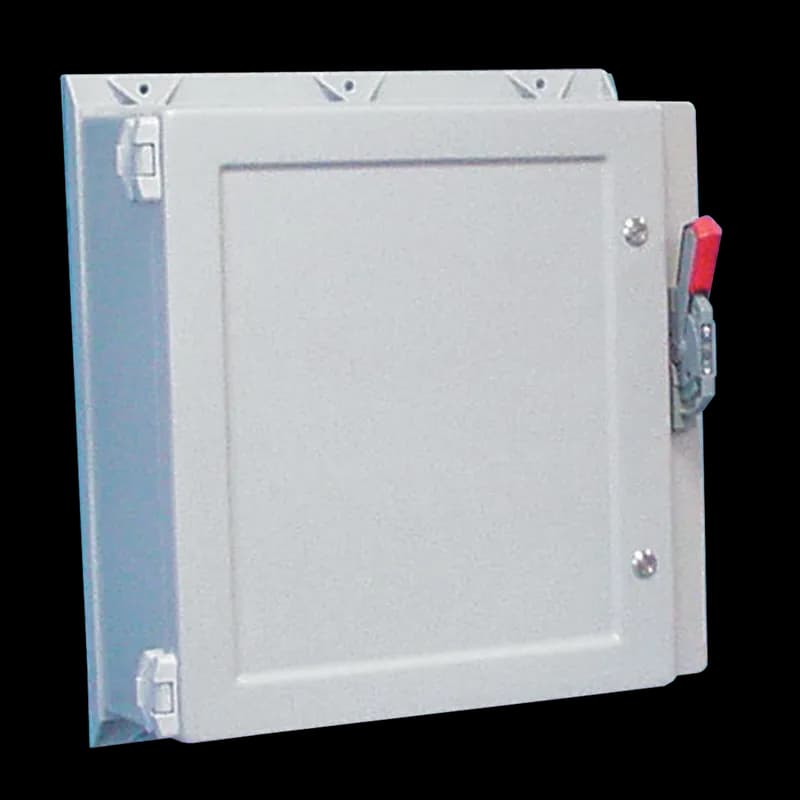 Fiberglass Disconnect Type 4X, 20.19x16.25x10.00, Lt Gray, Fiberglass