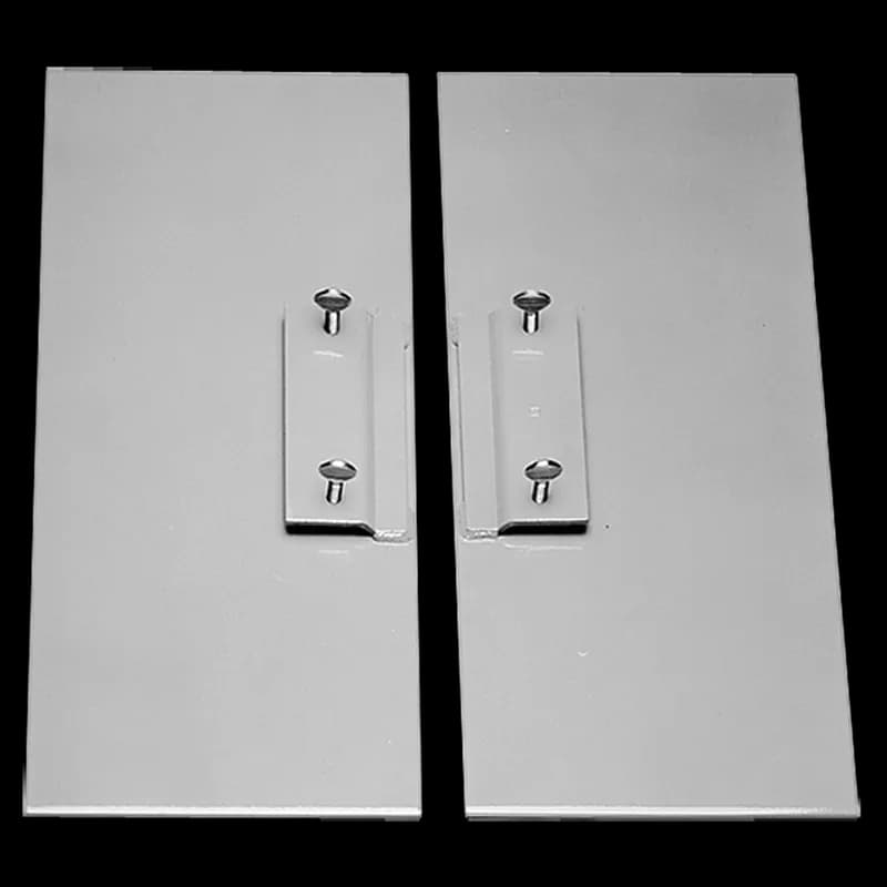 Enclosure Stabilizers, fits Floor-Stand Enclosures, Orange, Steel