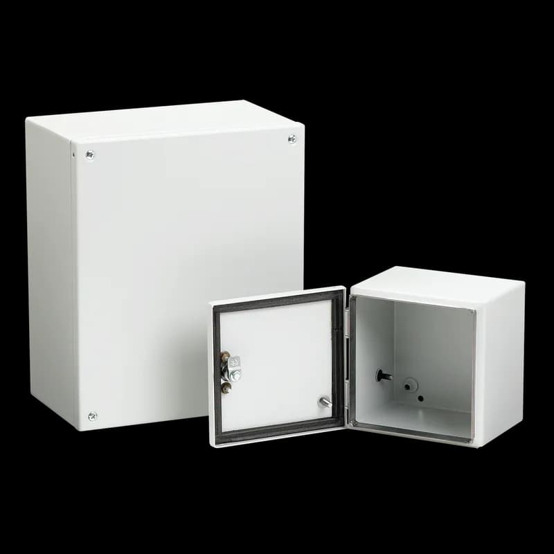 nVent LSC353020EMC - InLine EMC Enclosure Screw Cover Type 1, 350x300x200mm, Light Gray, Mild Steel