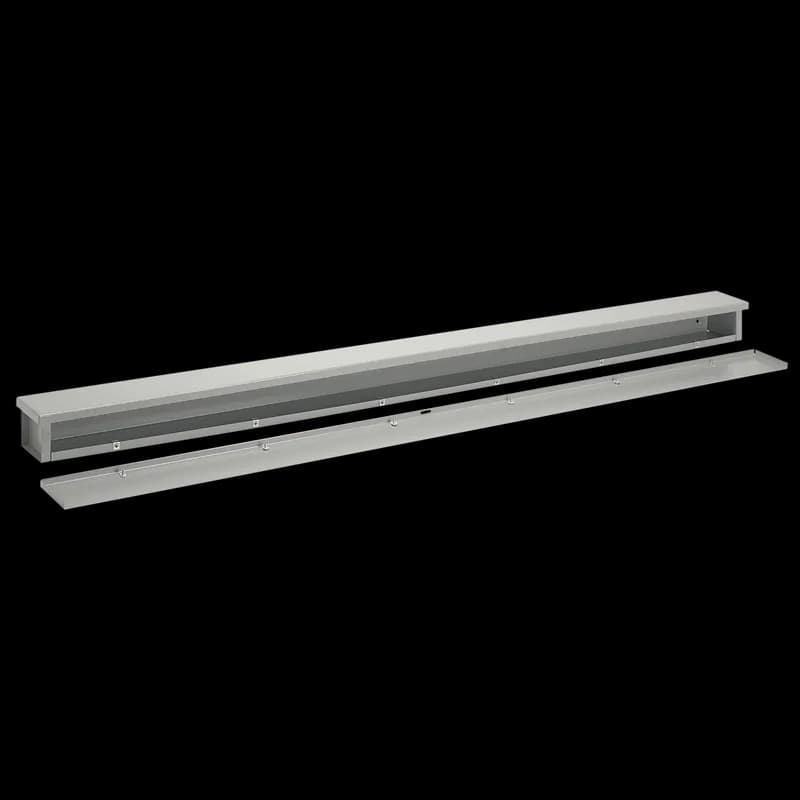Wiring Trough NEMA Type 3R, 4.00x4.00x60.00, Gray, Steel