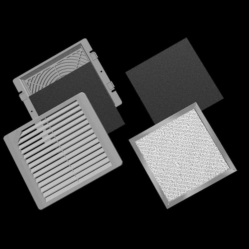nVent AFLTR10AL - TFP Replacement Filter for TFP10 Fan Quantity 5, 10-inch, Aluminum