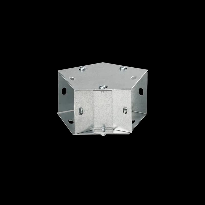 Elbow 45-Degree Lay-in, 10.00x10.00, Galvanized, Steel