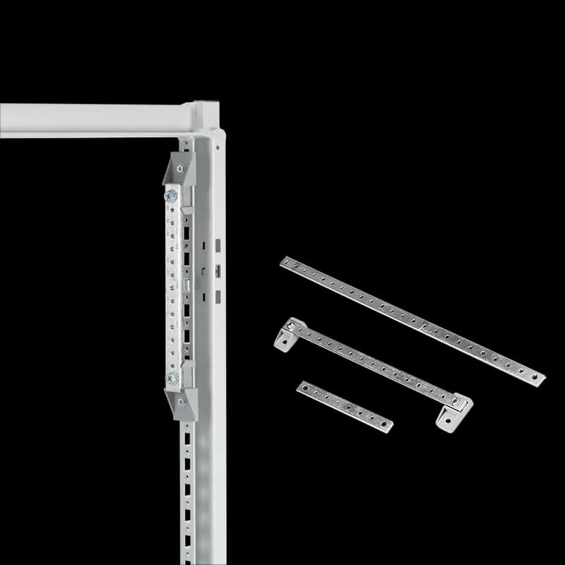 nVent PGS2K - Grounding Bar System 200mm, fits 400mm Depth, Plated, Copper