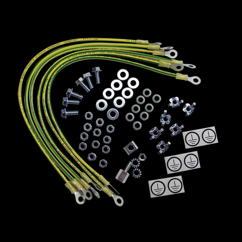 nVent PGK - ProLine Grounding Kit, 6 wires x 411mm, Copper