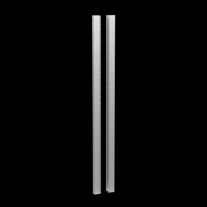 Rack Mounting Angle U Style Type RA, Full Length, fits 72x30, Steel