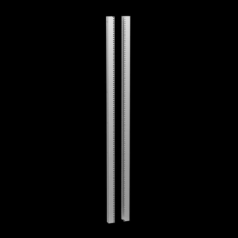 Rack Mounting Angle U Style Type RA, Full Length, fits 72x24, Steel