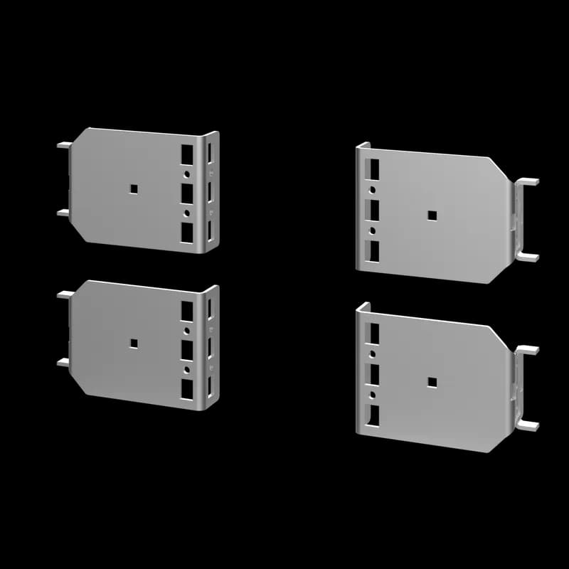 Frame-Reducing Brackets, 100mm Bracket, Steel