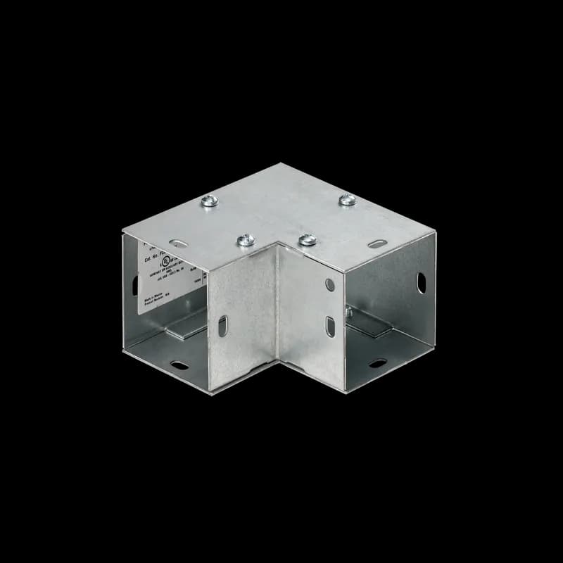 Elbow 90-Degree Lay-in, 12.00x12.00, Galvanized, Steel