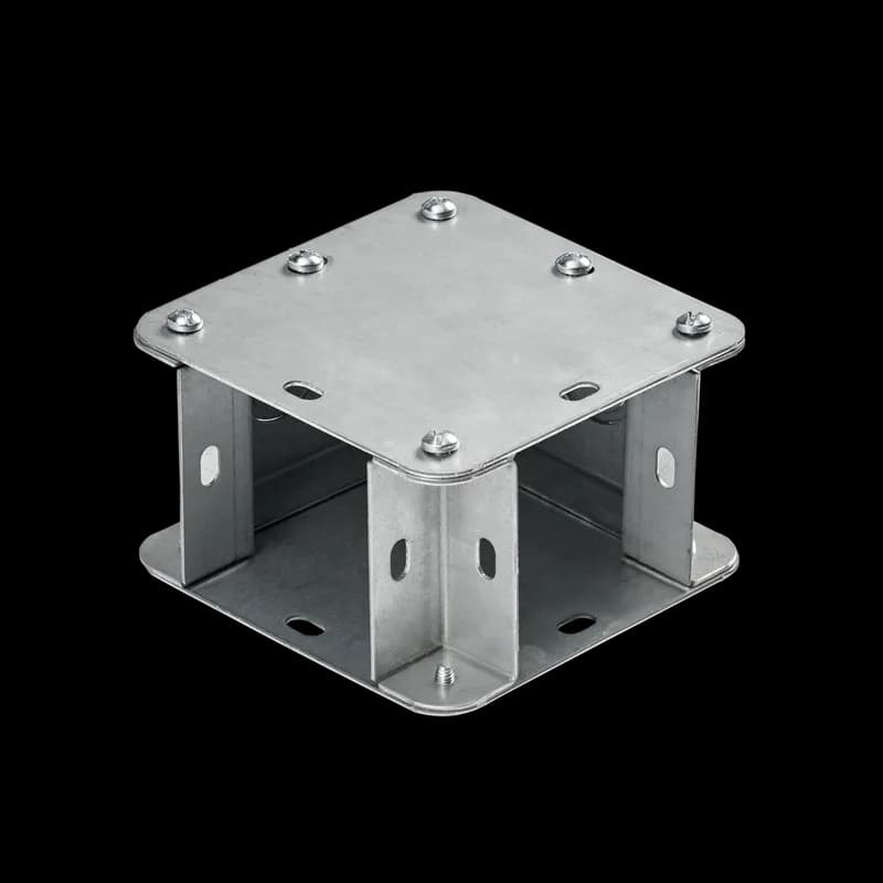 Elbow 90-Degree Lay-in-Tee-Cross, 12.00x12.00, Galvanized, Steel