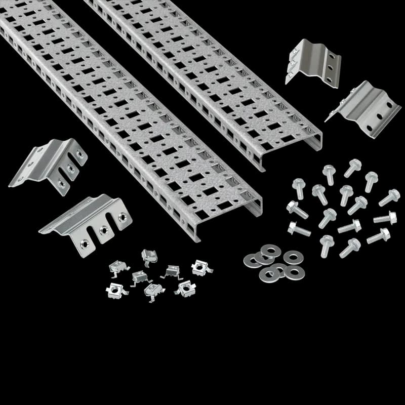 Full-Height Vertical Grid Straps, 1800mm, Steel