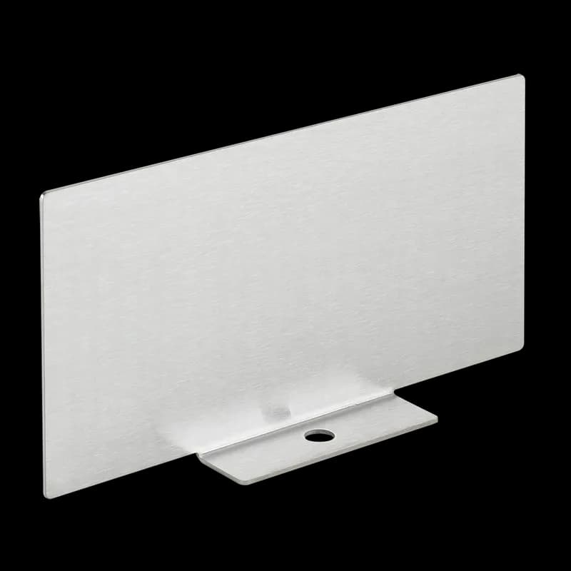 Divider Straight Section Splice CleanTray, 6.00x6.00, Brushed, SS304