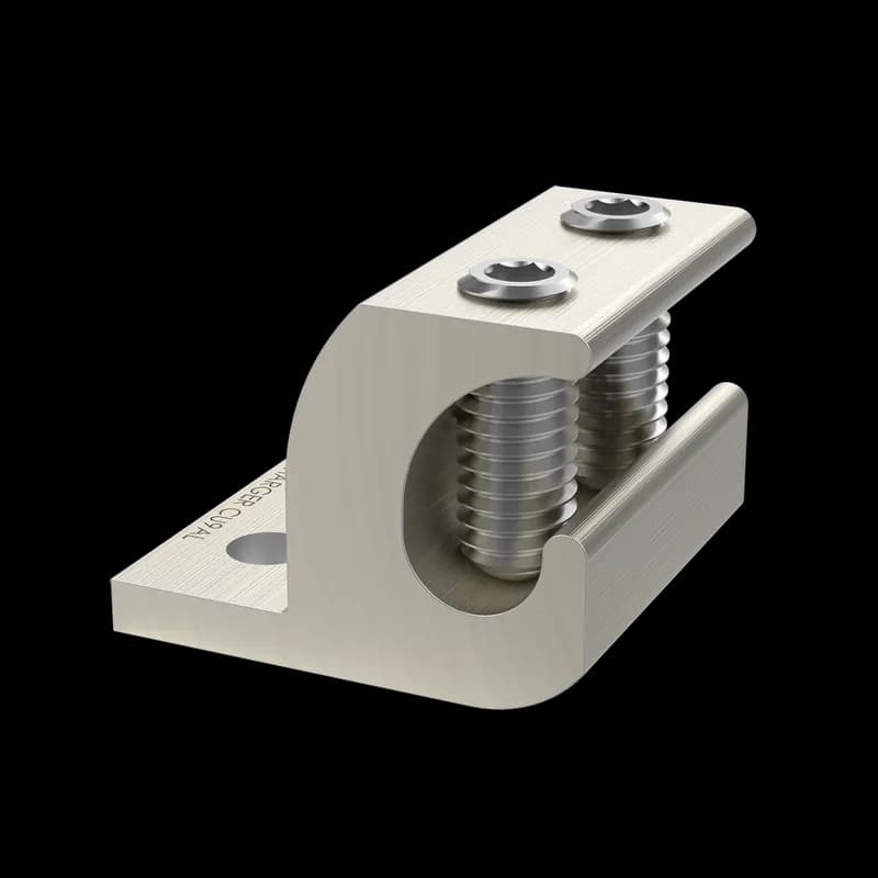 Lay-In Lug, 1.75x1.50, Electroplated, Aluminum