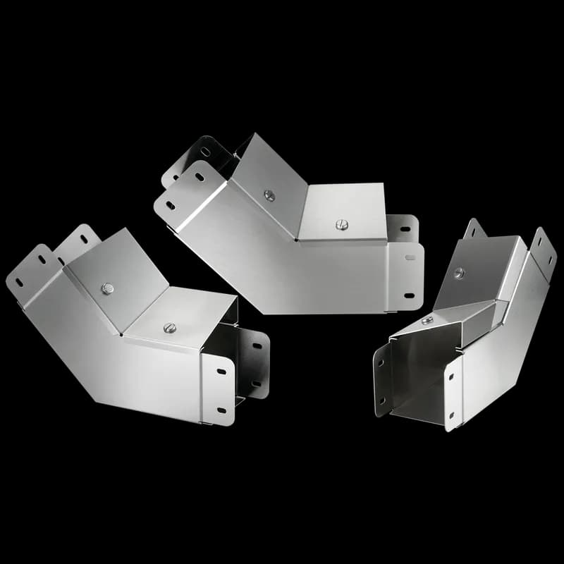 45-Degree Elbow Inside Cover Slope CleanTray, 4.00x4.00, Brushed, SS304