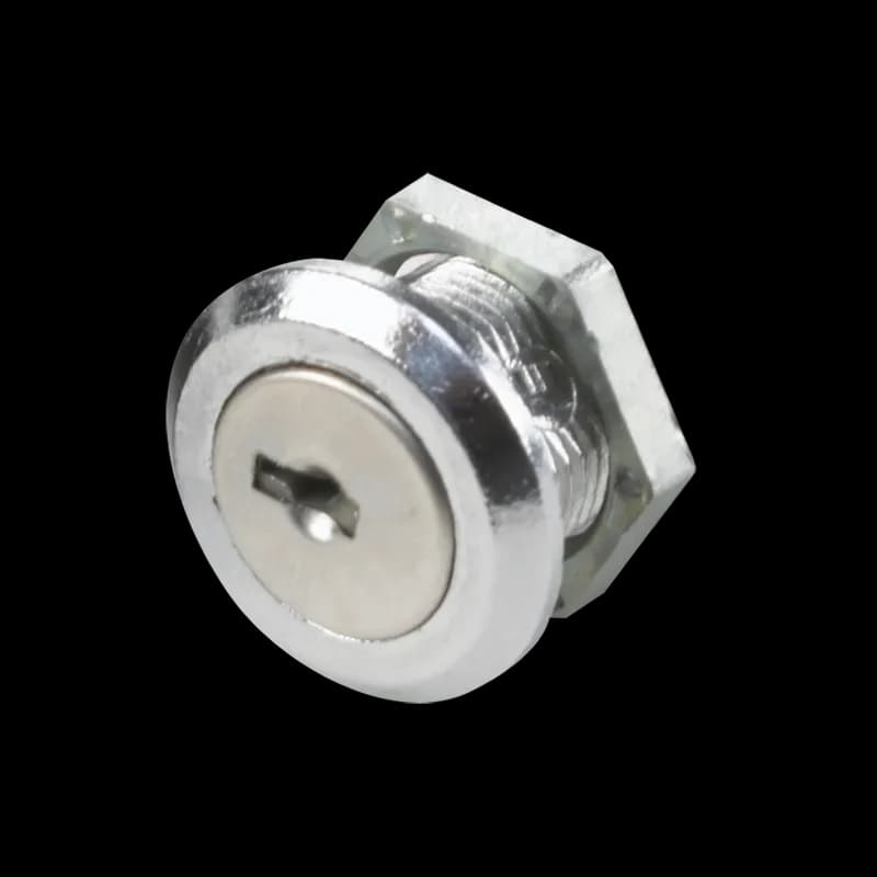 Quarter-Turn Lock, 0.89x1.00x1.50, Plated, Steel