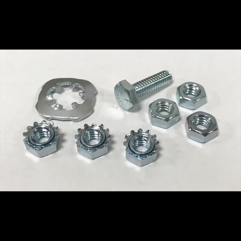 Replacement Grounding Kit, Large, Plated, Steel