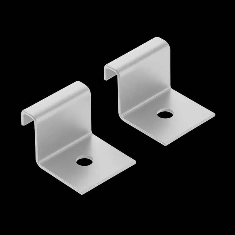 Vertical Wall Bracket, White, Steel