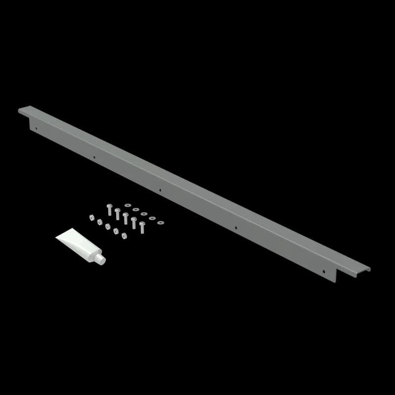 Drip Shield Kit for Type 12 Free-Stand with Concealed Hinges, fits B=42.00, Gray