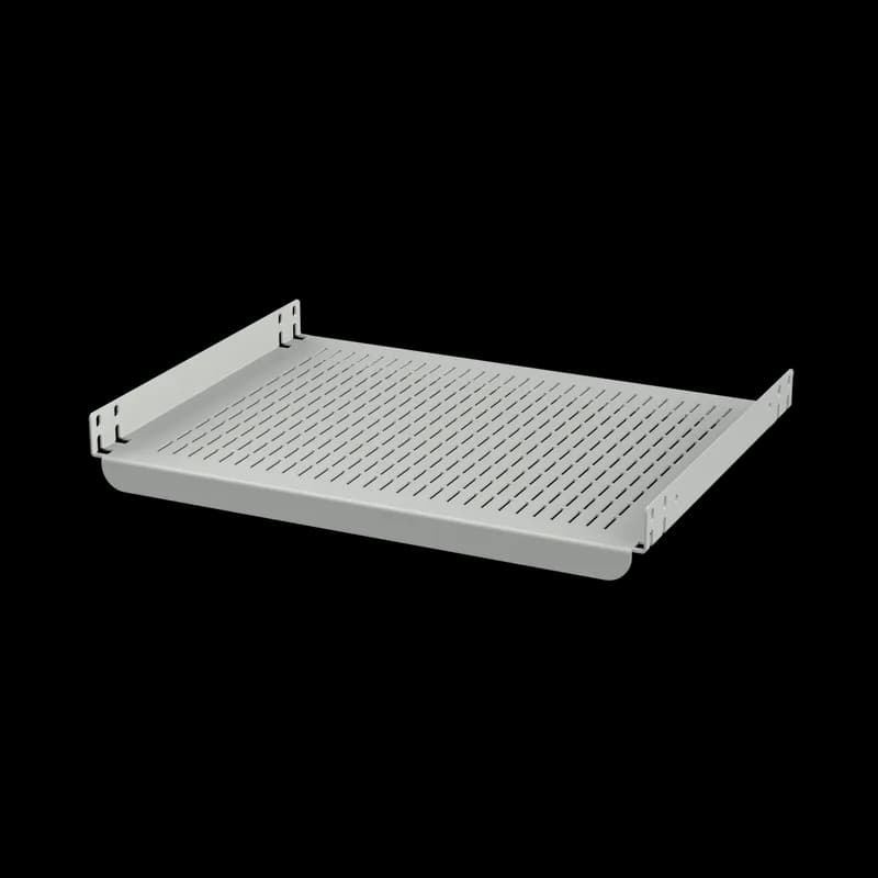 ProLine G2 Rack-Mount Fixed Shelf, 19-inch, fits 500D, Light Gray, Steel