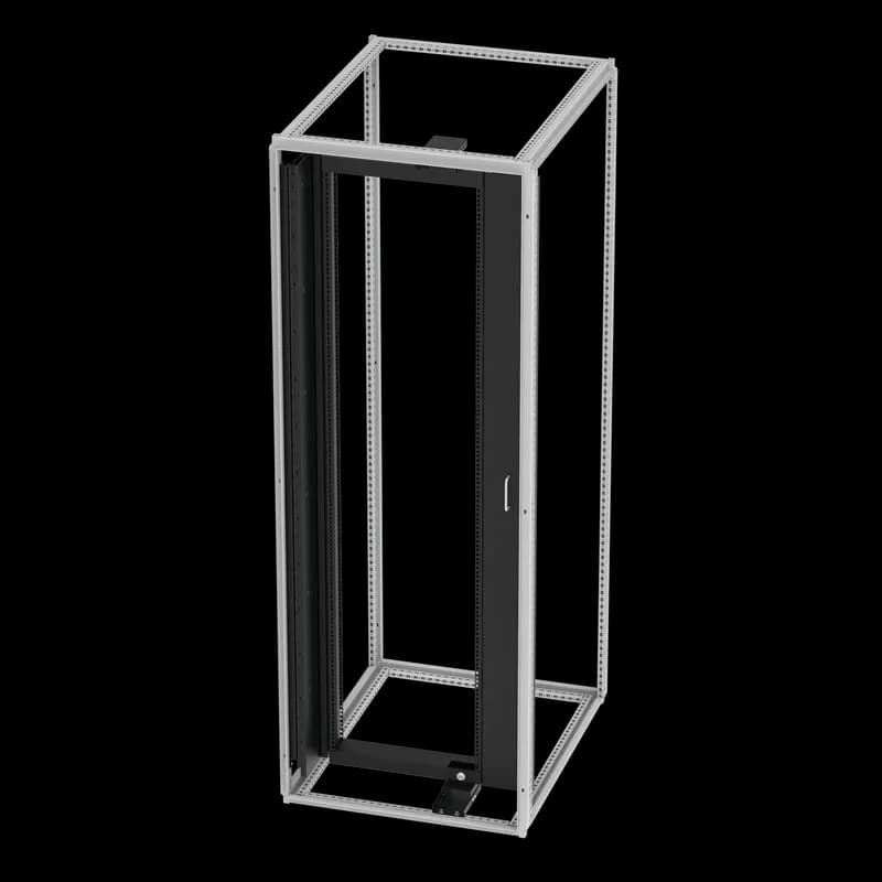 nVent P2RFASFH228 - ProLine G2 Full Access Rack, 2200x800, Steel, Black