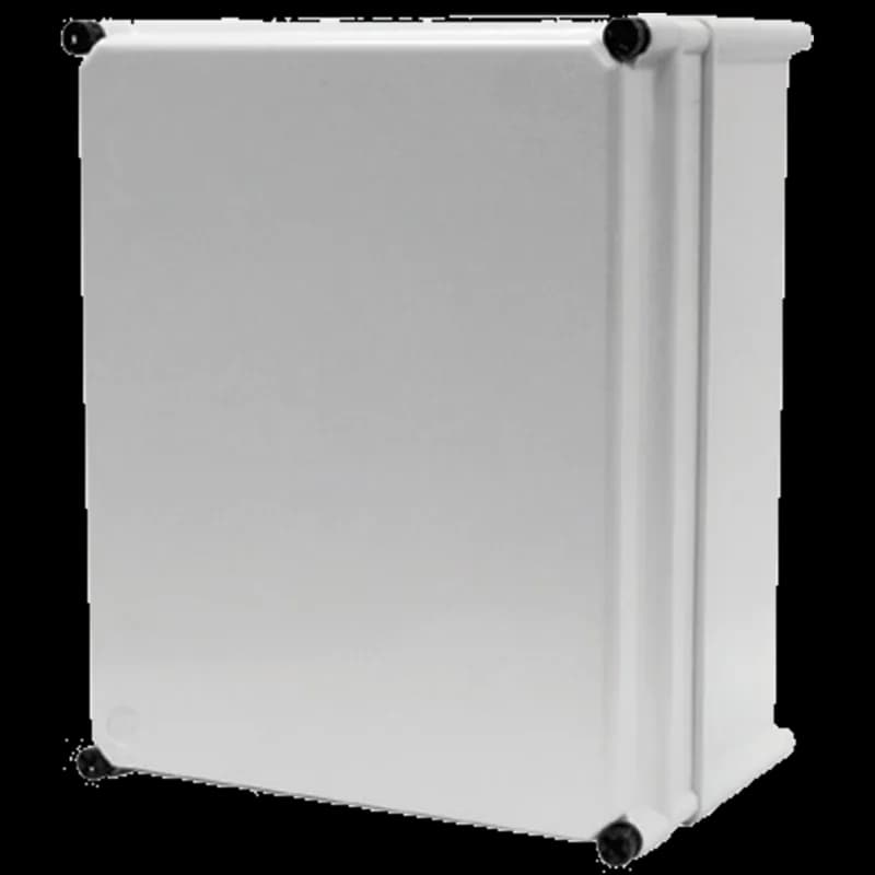 nVent A1-706E2H - APO Flat Opaque Screw Cover with Extension Type 4X, 7.32x5.94x7.76, Lt Gray, Fiberglass, E2H