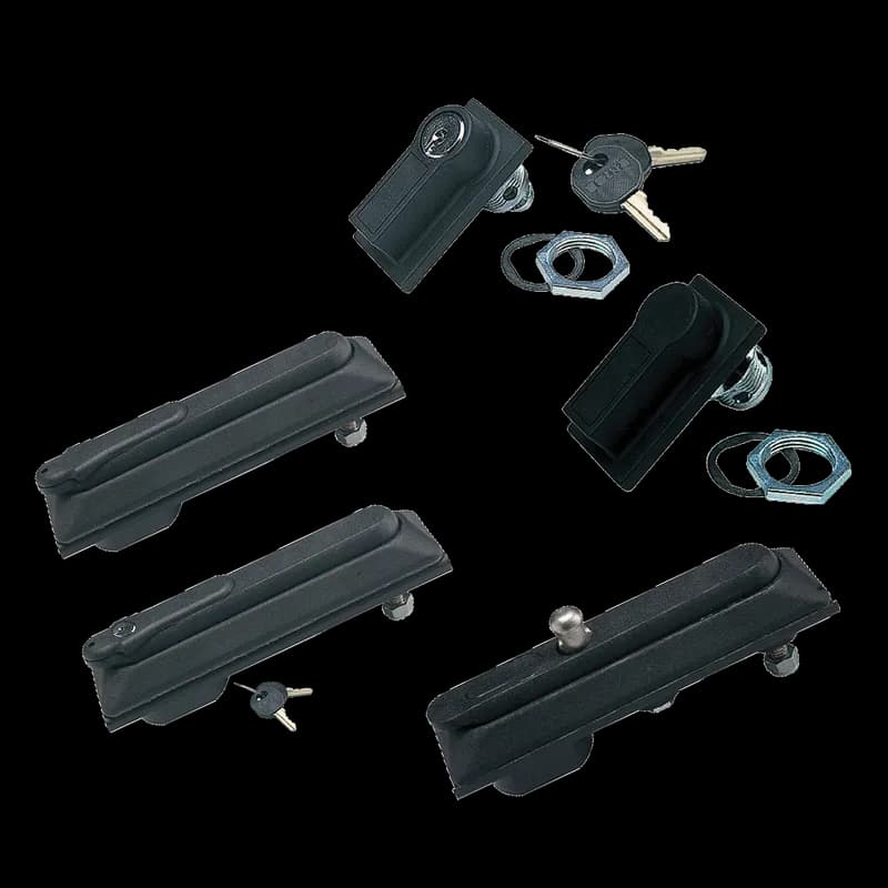 ARIA Handle, Textured, Black, Plastic, A-HNMKL