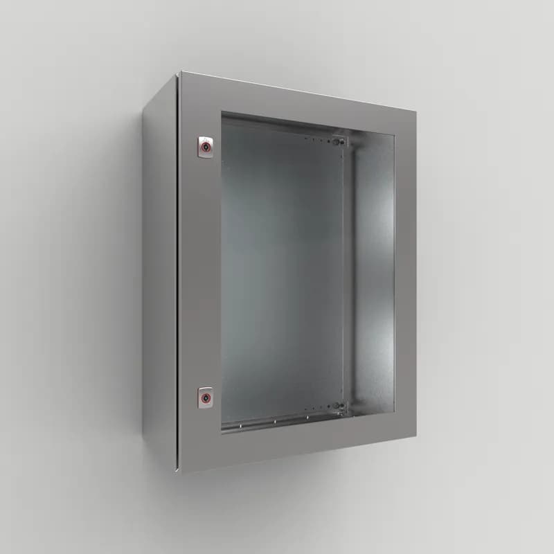 nVent ADCS04030 - Glazed door, 400x300, Stainless 304, 3mm double bit lock