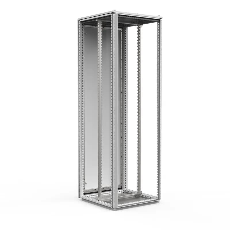 nVent MCI16066R5 - Floor standing, combinable, 1600x600x600, 1-door, Mild steel, Zinc plated, IP55