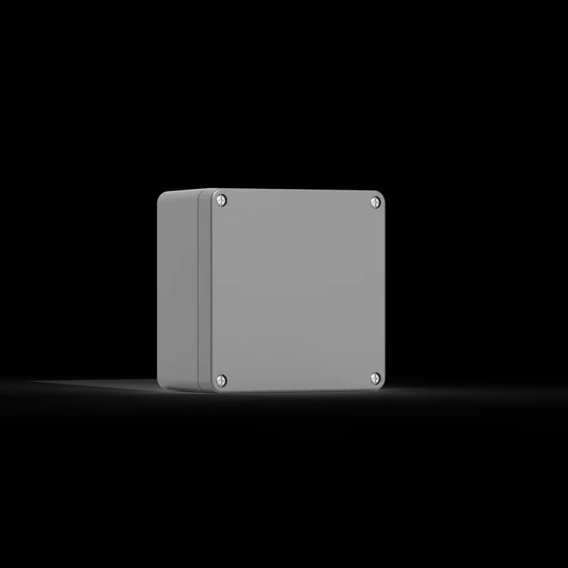 Terminal box, 122x360x80, no MP, aluminium, IP66