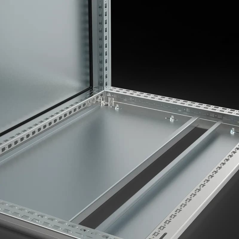 Split bottom plate, 800x400, Stainless 304