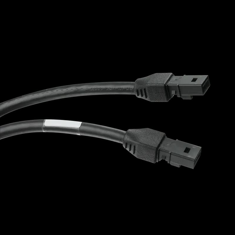 nVent LGCABLE24 - Ganging Cable for PaneLite Enclosure Light, 24 inch, Black