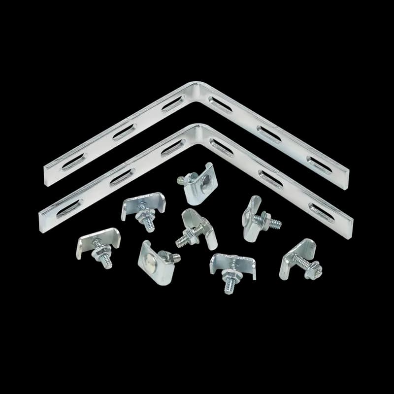 nVent QTPUS10 - Splice Bars, 4.00x13.00x4.00, Lt Gray, steel