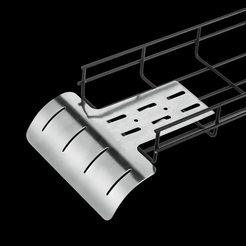 nVent QTPVD - Vertical Down, 1.00x8.00x11.00, Lt Gray, steel